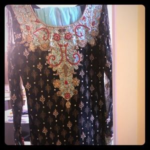 South Asian 3 piece suit.